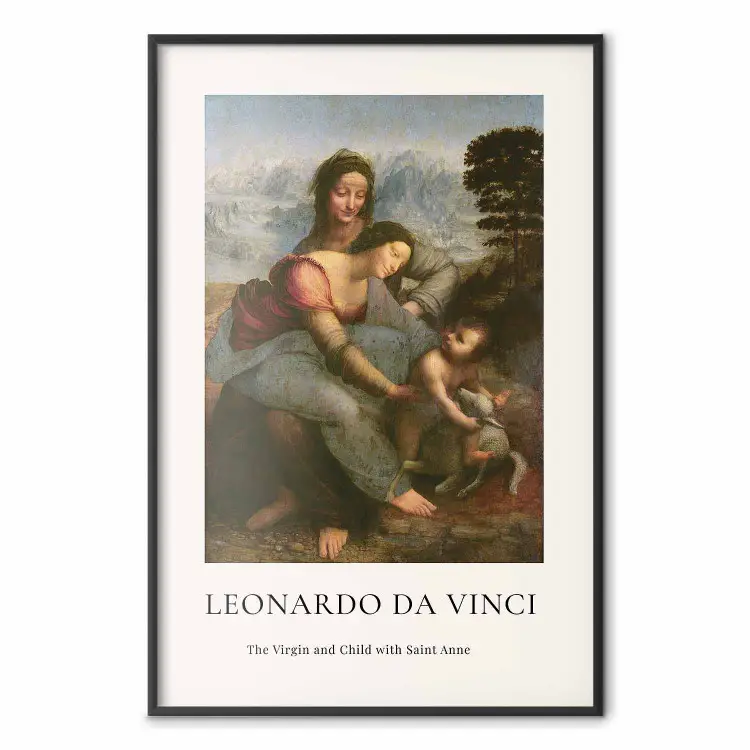 Leonardo da Vinci - Santa Ana, la Virgen y el Niño