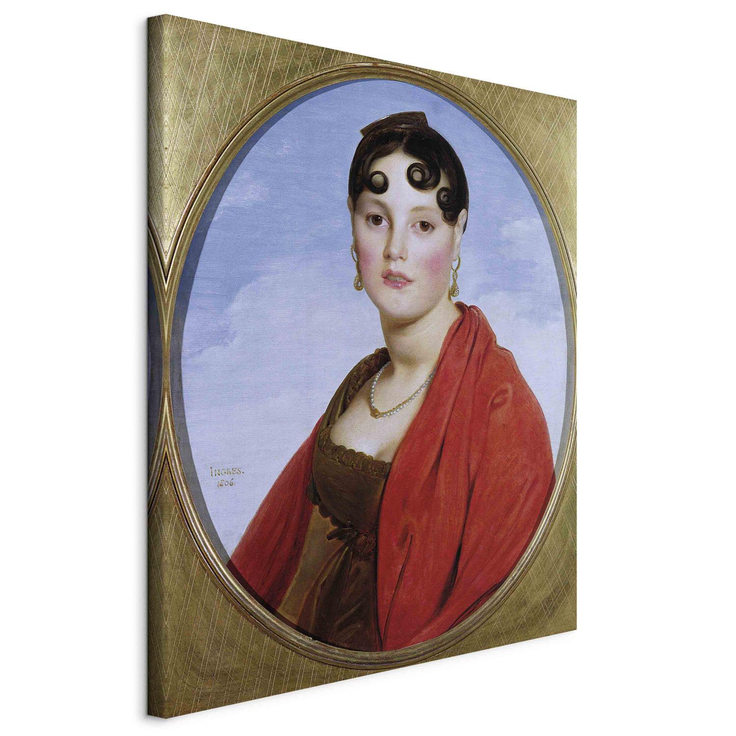 Reproducción de cuadro Portrait of Madame Aymon, or La Belle Zelie