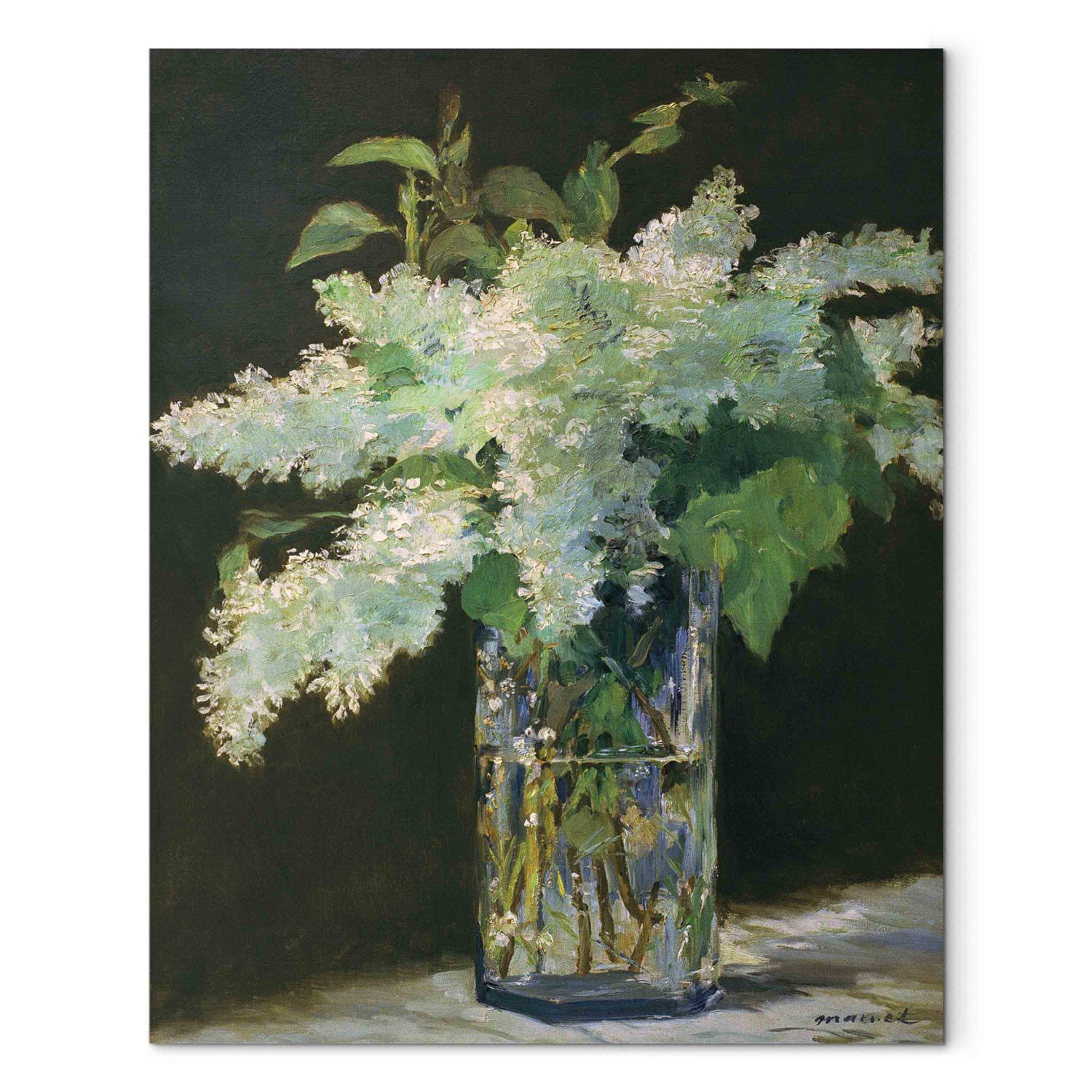 Cuadro famoso Vase de fleurs, lilas blancs
