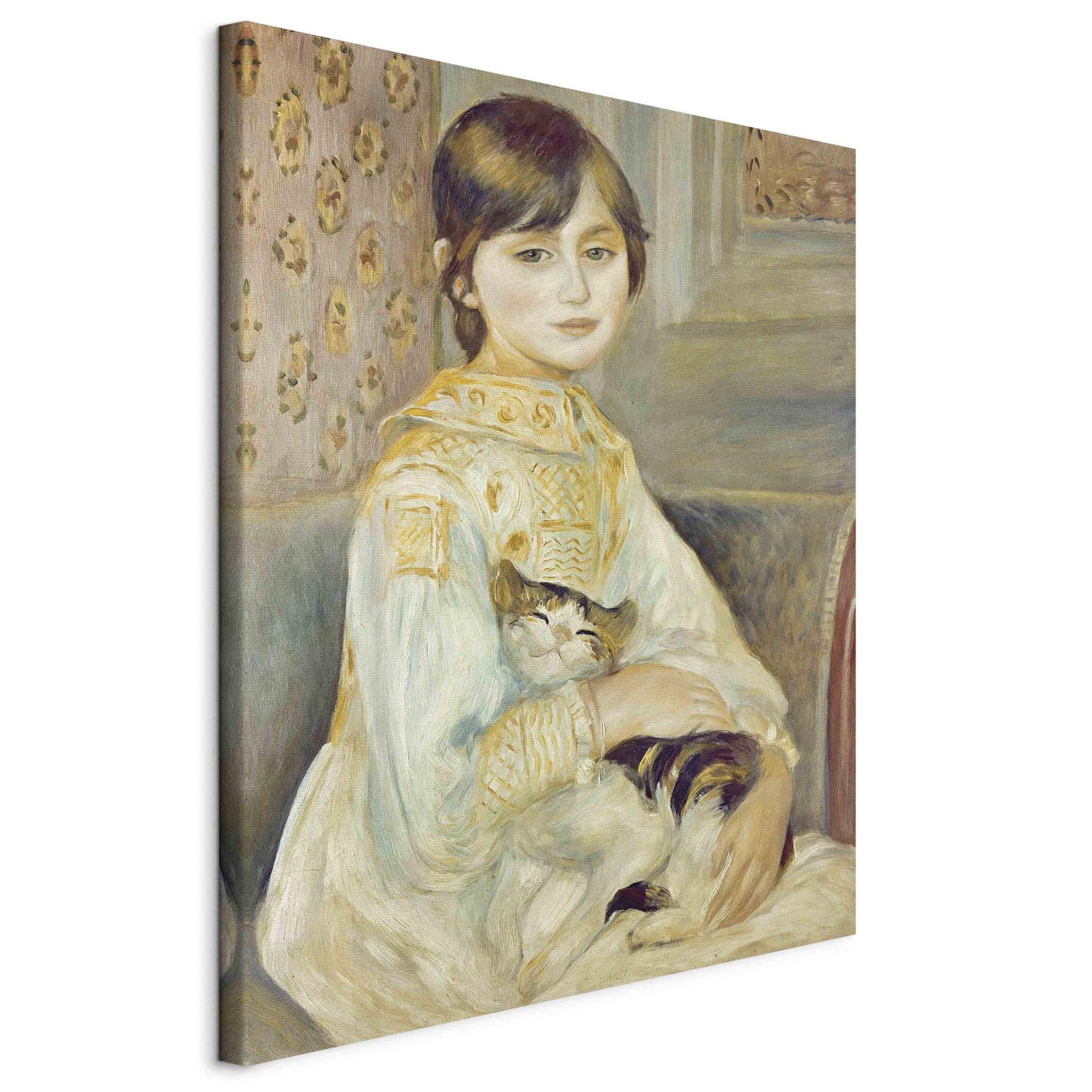Réplica de pintura Julie Manet with Cat