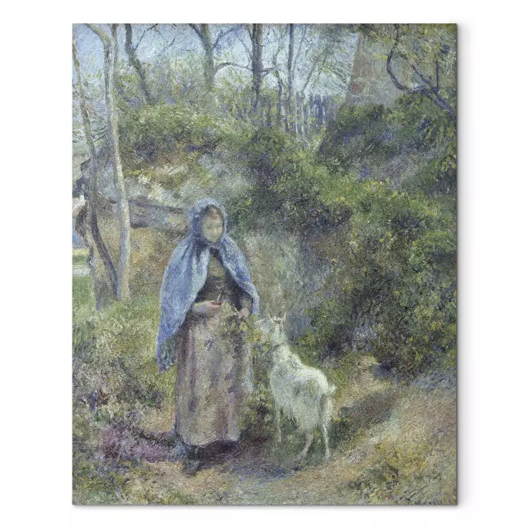 Réplica de pintura Woman with goat