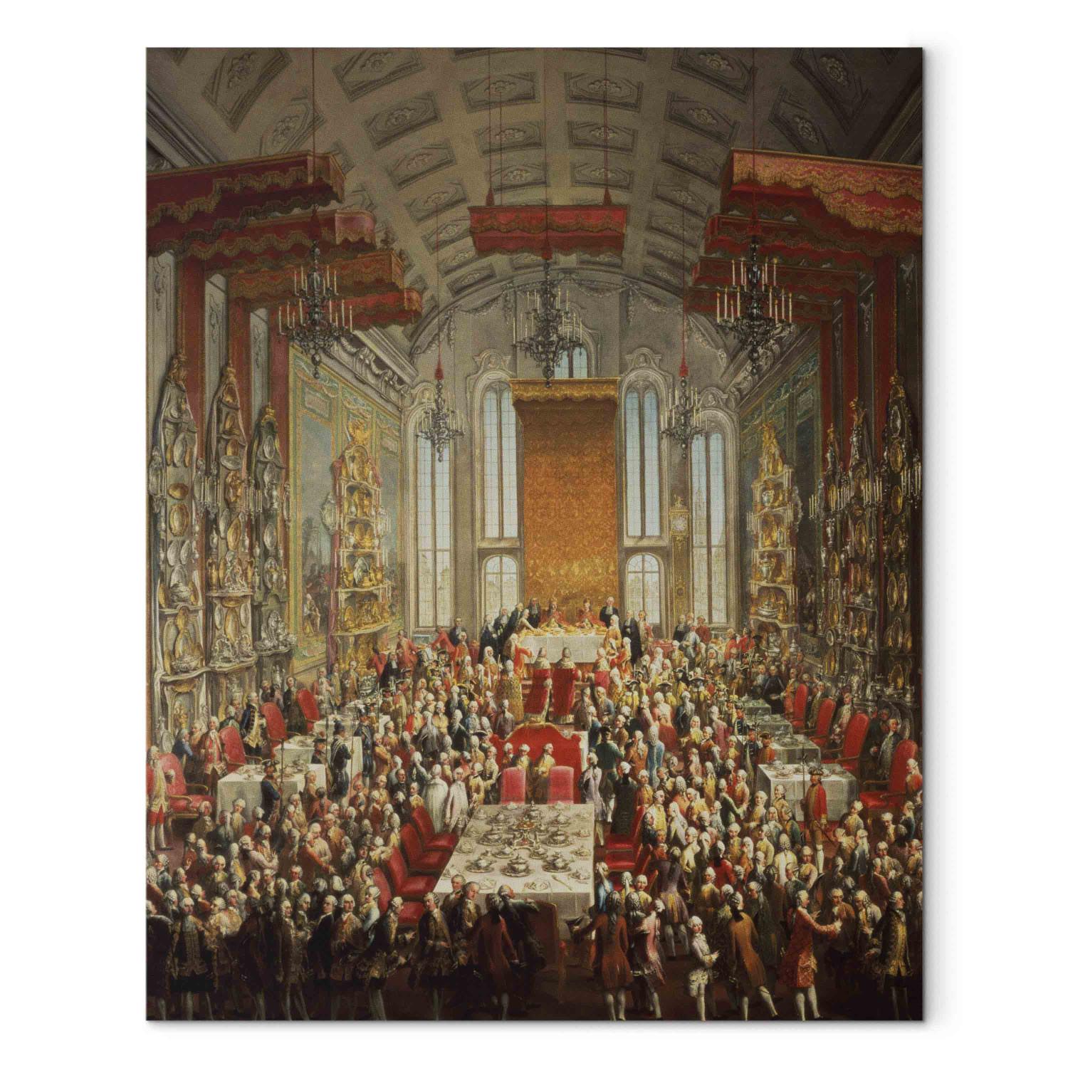 Cuadro famoso Coronation Banquet of Joseph II in Frankfurt