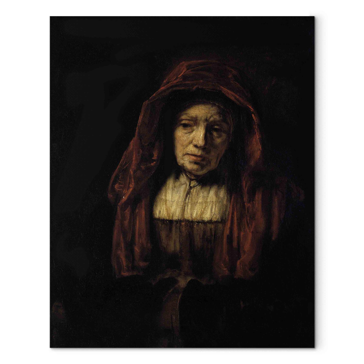 Réplica de pintura Portrait of an Old Woman