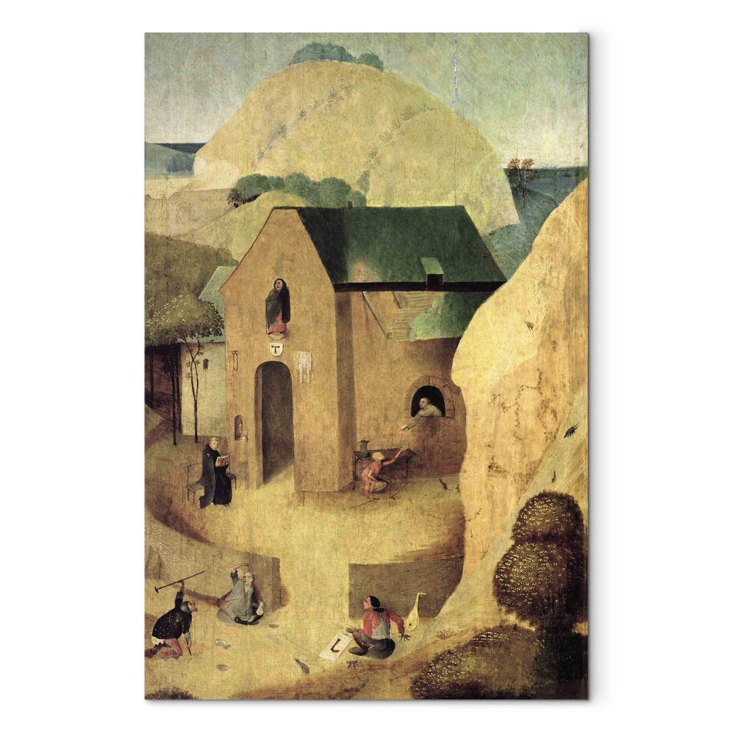 Réplica de pintura An Antonian Priory (oil on panel)