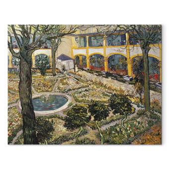 Reproducción de cuadro Garden of Hospital in Arles