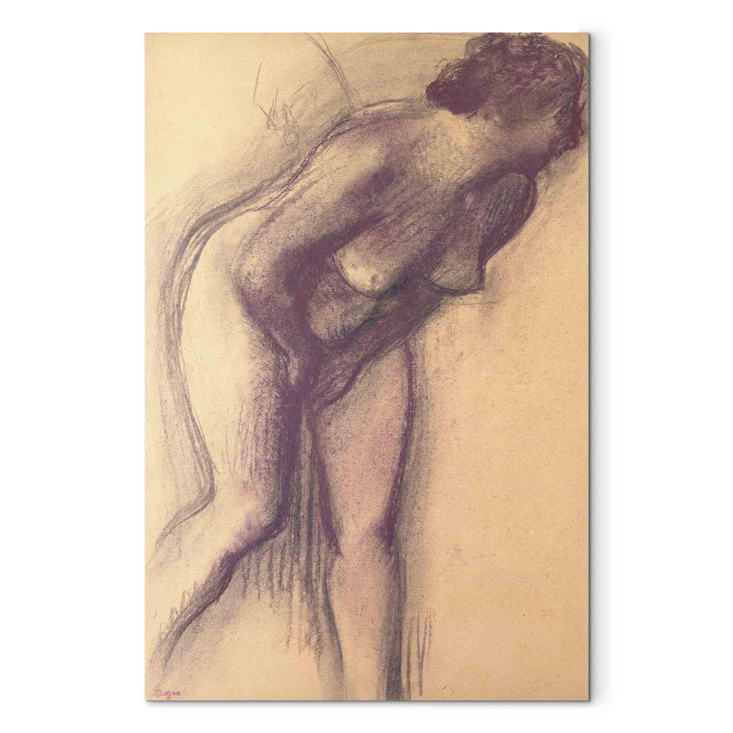 Reproducción de cuadro Female Standing Nude