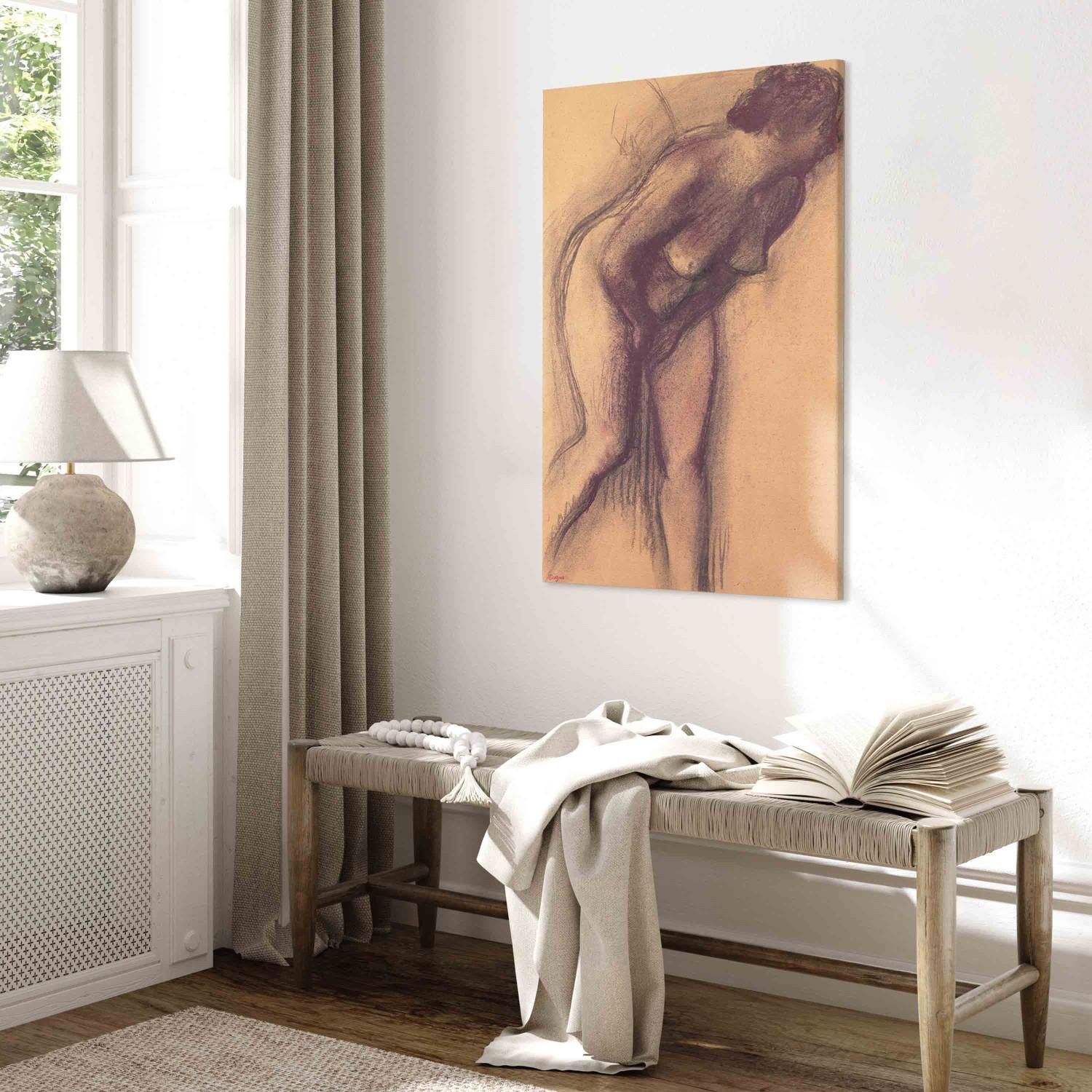 Reproducción de cuadro Female Standing Nude
