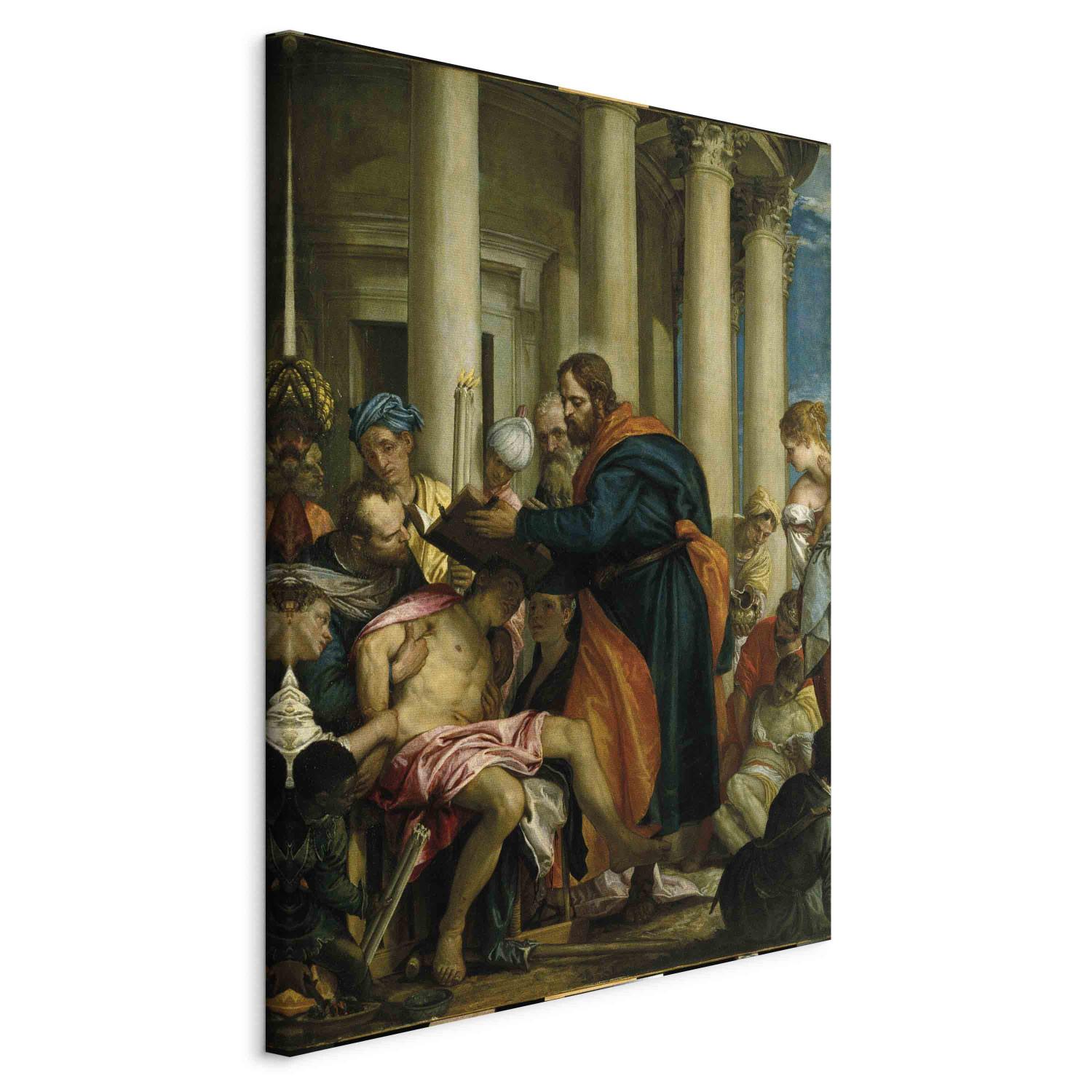 Réplica de pintura Saint Barnabas heals the Sick