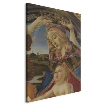 Réplica de pintura Madonna and Child with five angels