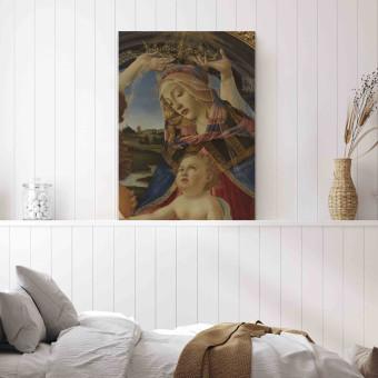 Réplica de pintura Madonna and Child with five angels