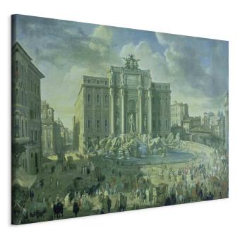 Réplica de pintura The Trevi Fountain in Rome