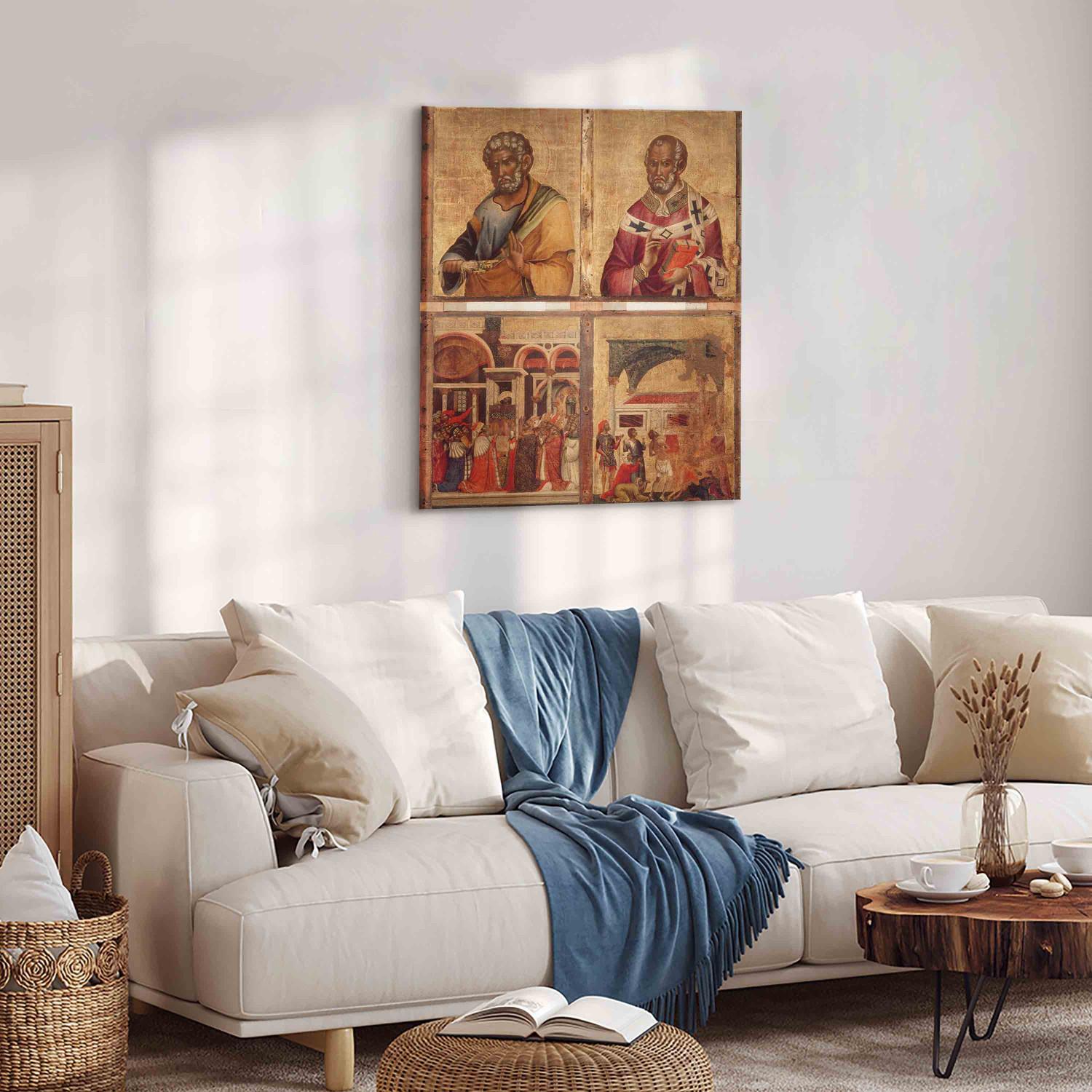 Réplica de pintura Madonna with Child and Saints