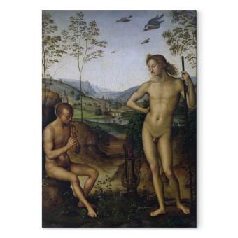 Réplica de pintura Apollo and Marsyas