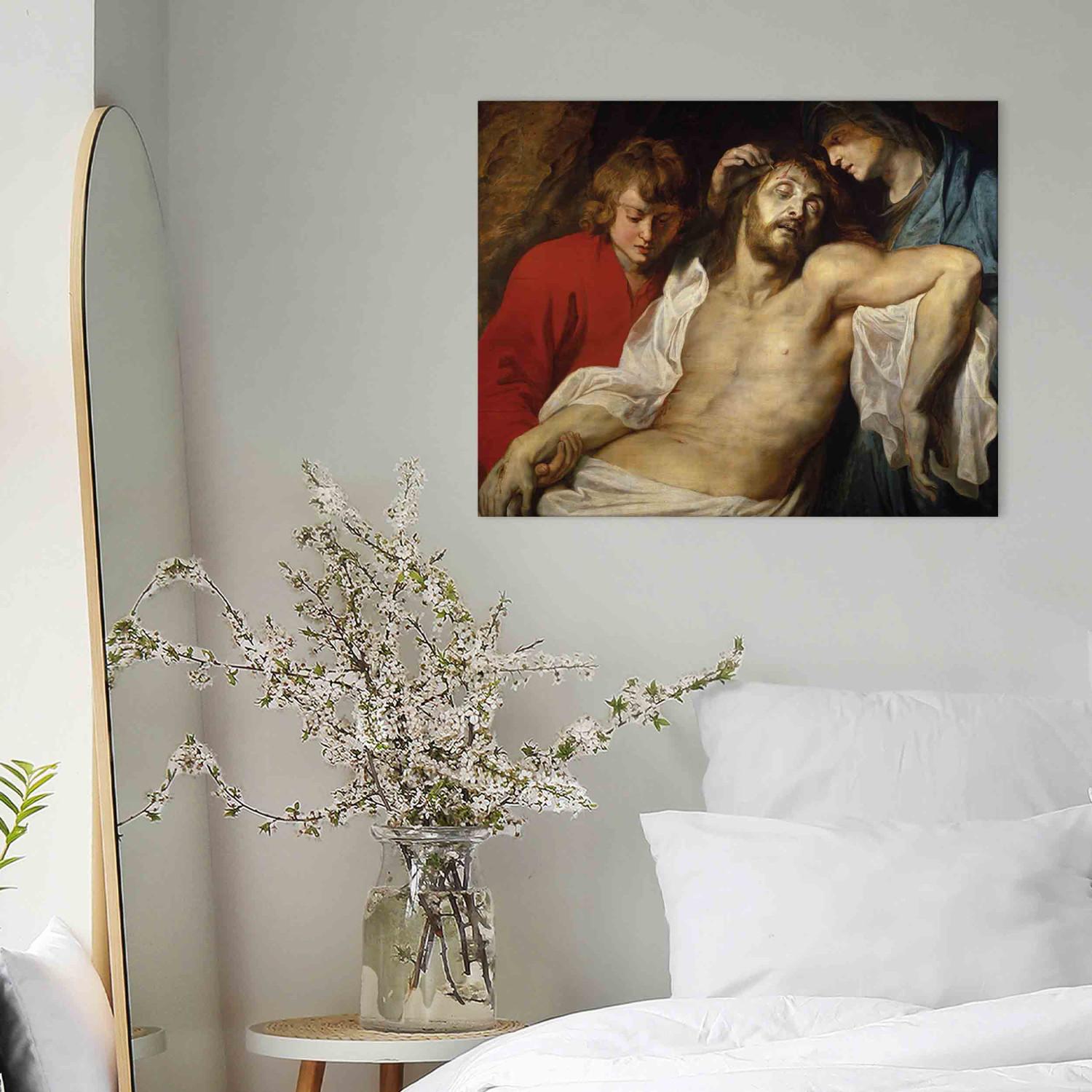Réplica de pintura Die Beweinung Christi durch Maria und Johannes (Große Beweinung)