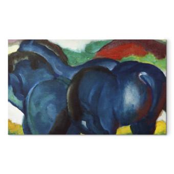 Réplica de pintura Small Blue Horses