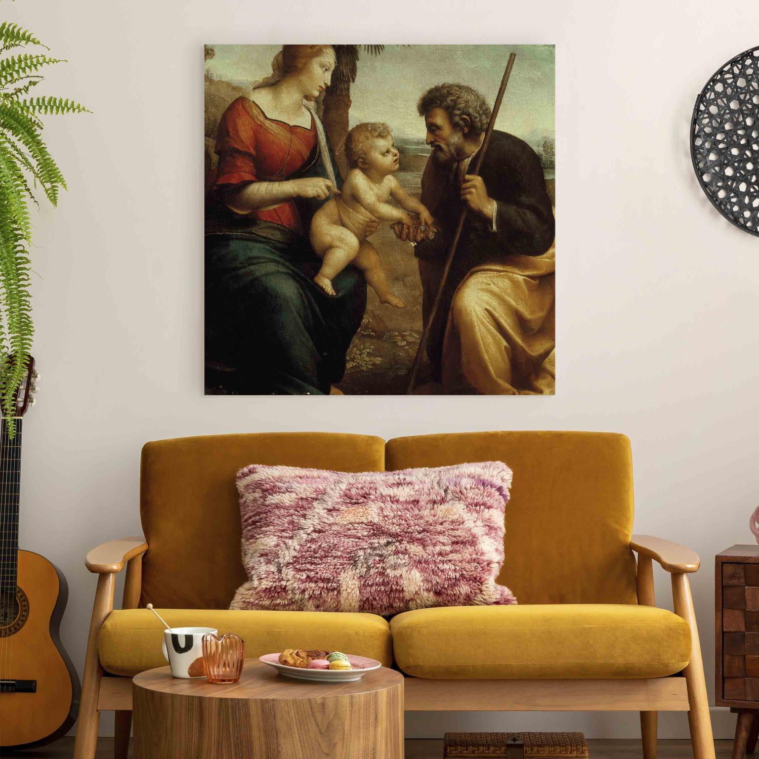 Cuadro famoso The Holy Family with the palm