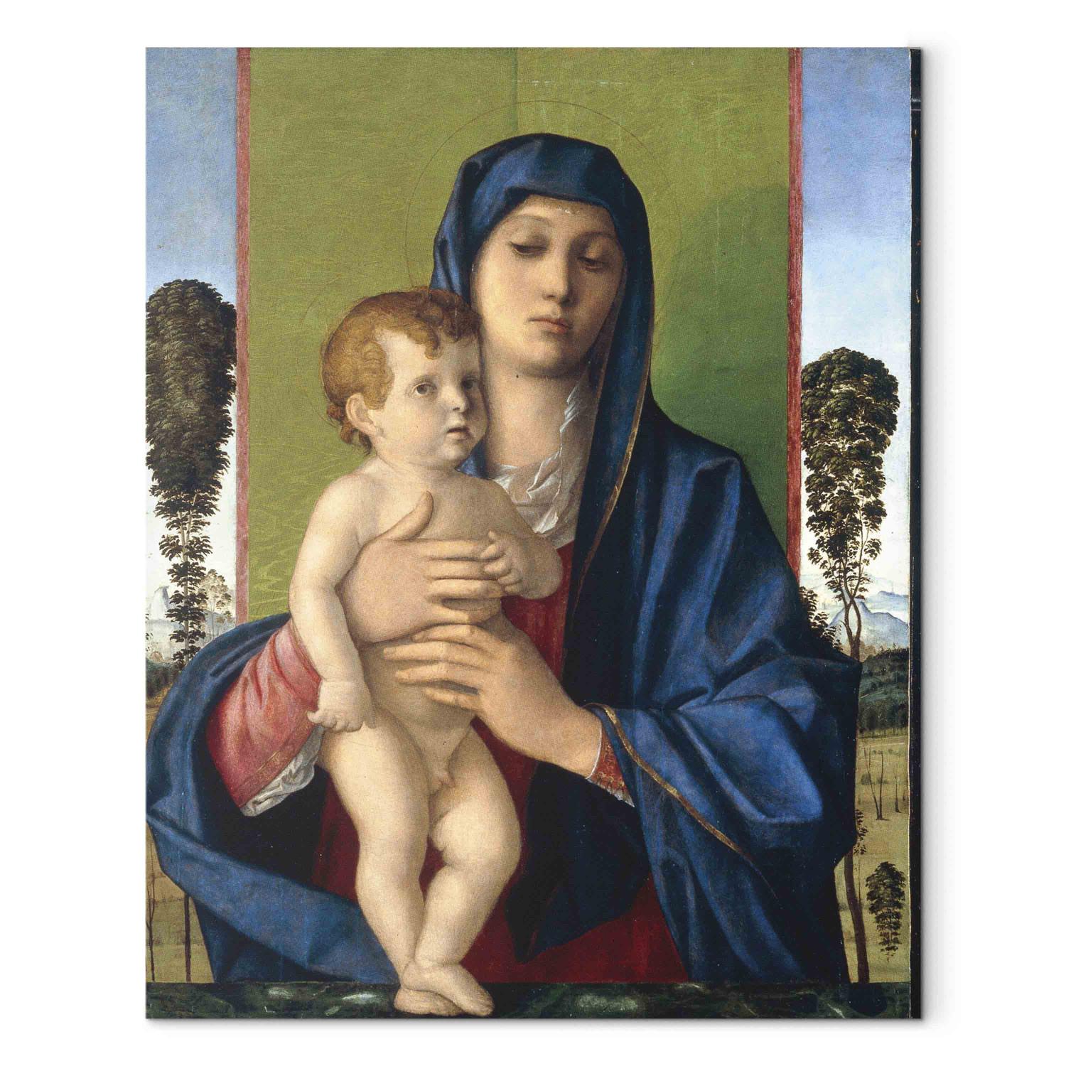Réplica de pintura Madonna degli alberetti