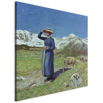 Réplica de pintura Mezzogiorno sulle Alpi