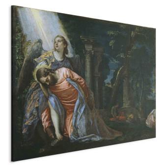 Reproducción de cuadro Christ in the Garden of Gethsemane, supported by an angel