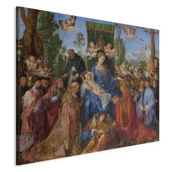 Reproducción de cuadro The Festival of the Rosary