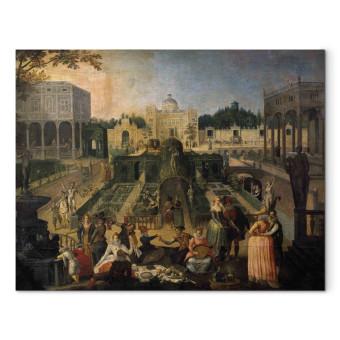 Réplica de pintura A Feast in the park of the Duke of Mantua