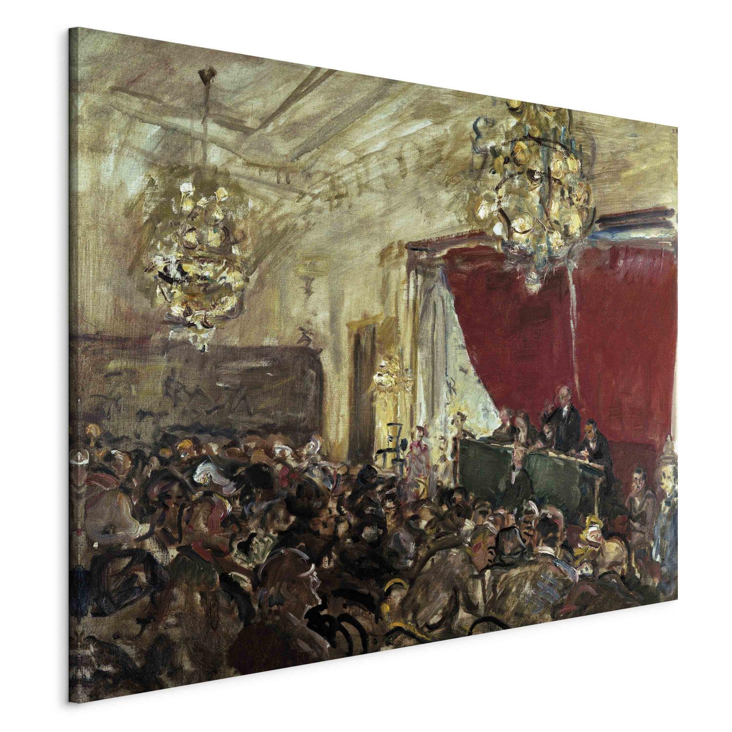 Reproducción de cuadro Die Auktion der Sammlung Huldschinsky in Berlin