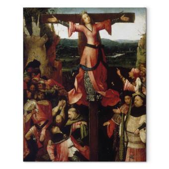 Réplica de pintura Altarpiece of St. Julia