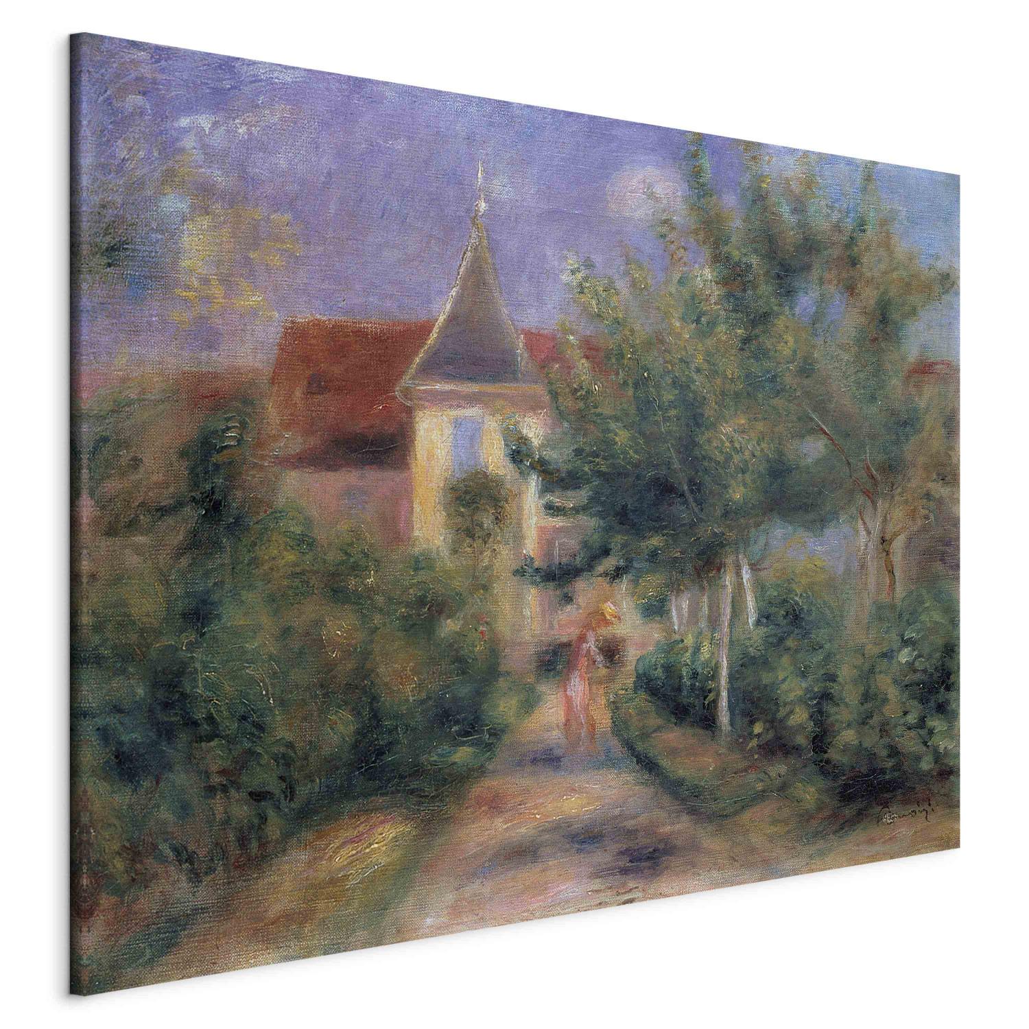 Cuadro famoso Renoir's house at Essoyes