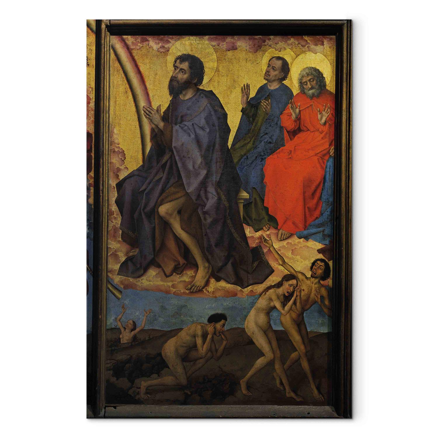 Reproducción de cuadro John the Baptist and apostles