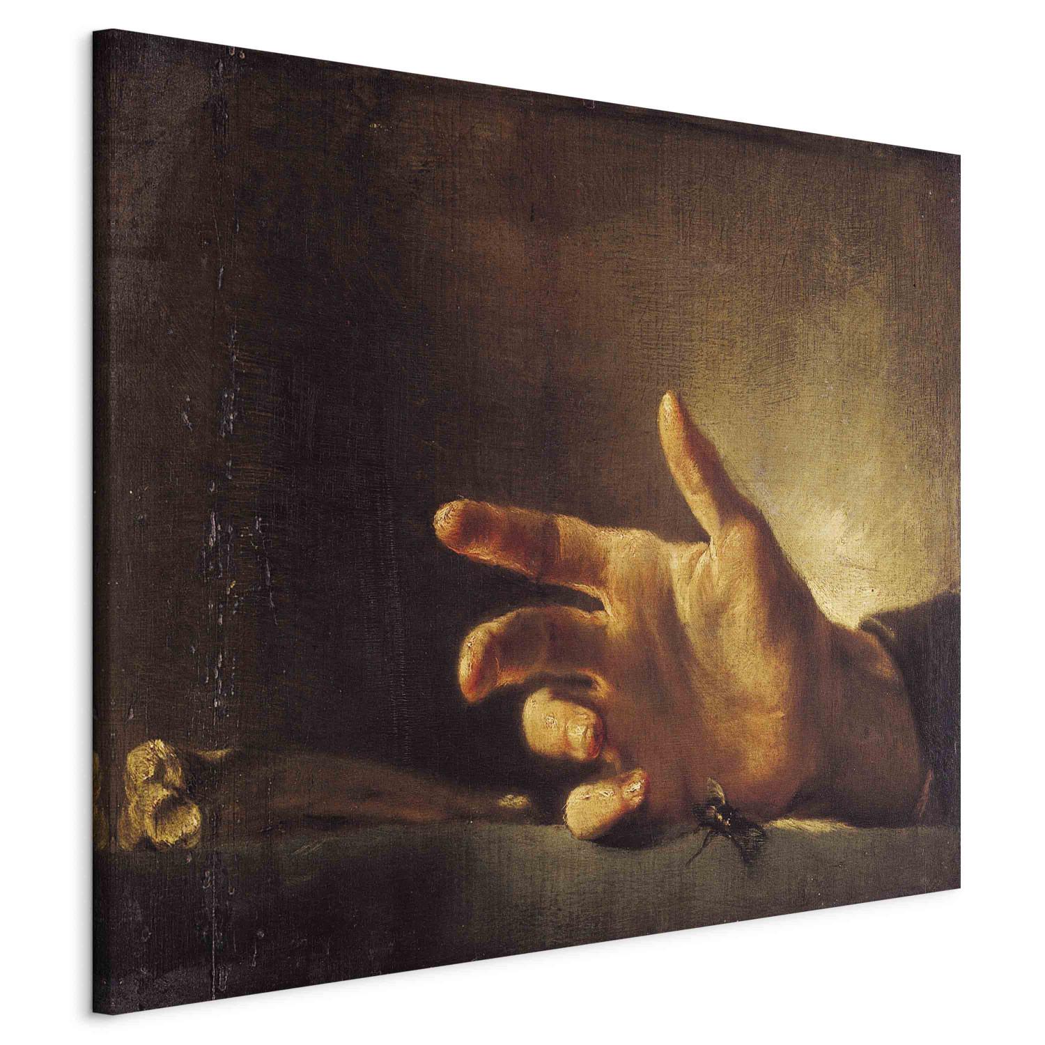 Réplica de pintura Study of a Hand