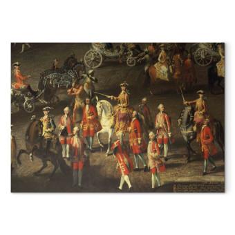 Reproducción A Cavalcade in the Winter Riding School of the Vienna Hof to celebrate the defeat of the French army at Prague