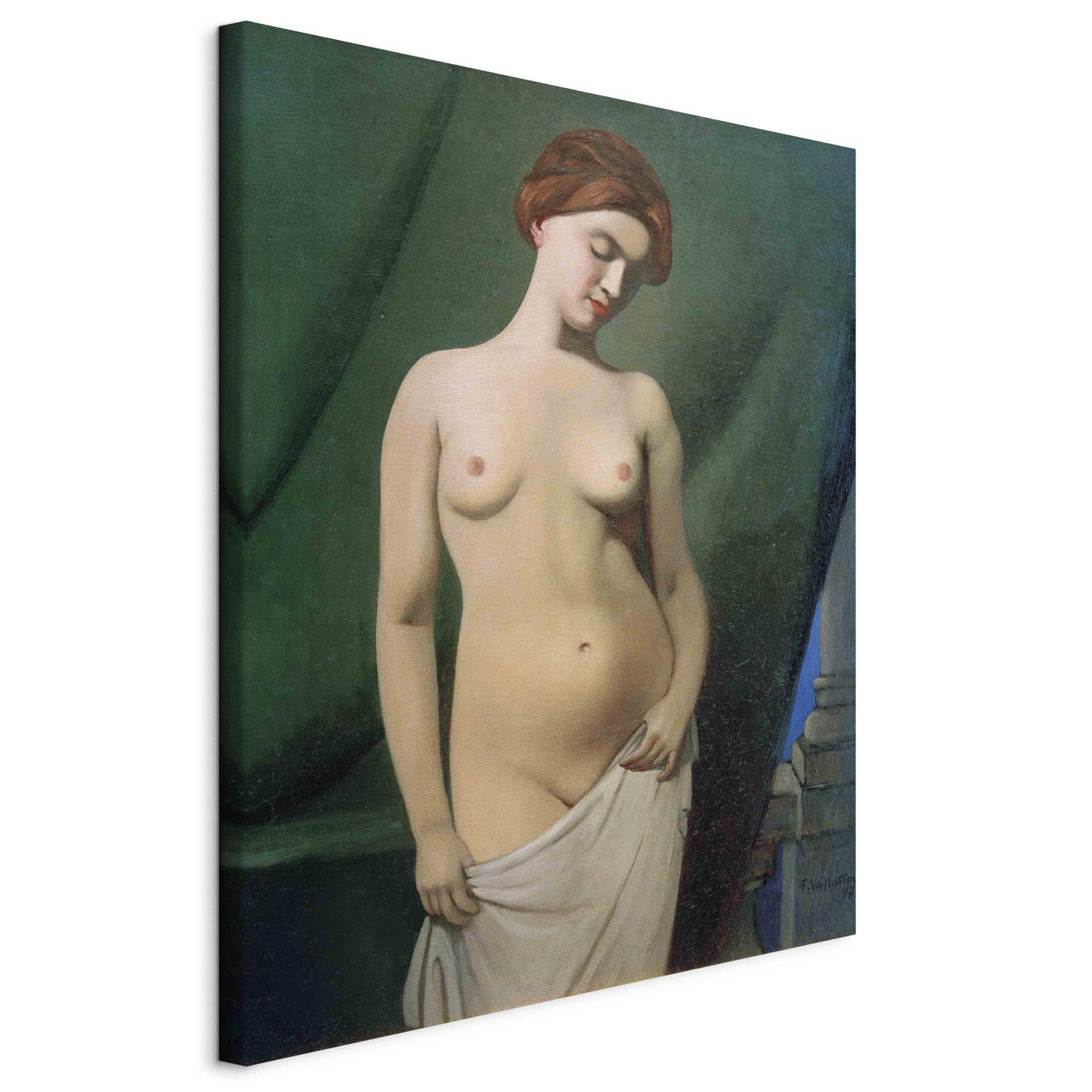 Cuadro famoso Femmes nue, rideau vert
