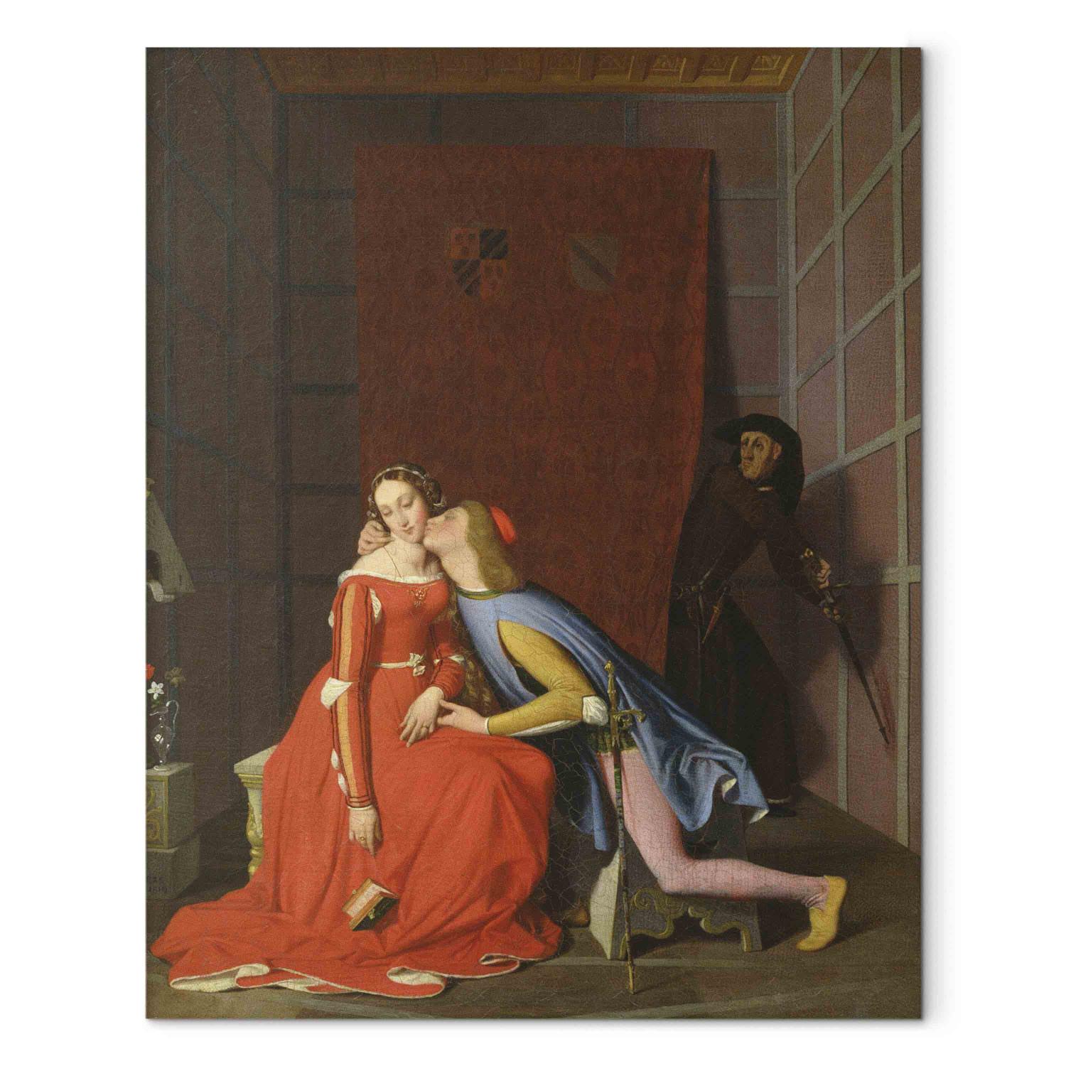 Réplica de pintura Francesca da Rimini and Paolo Malatesta