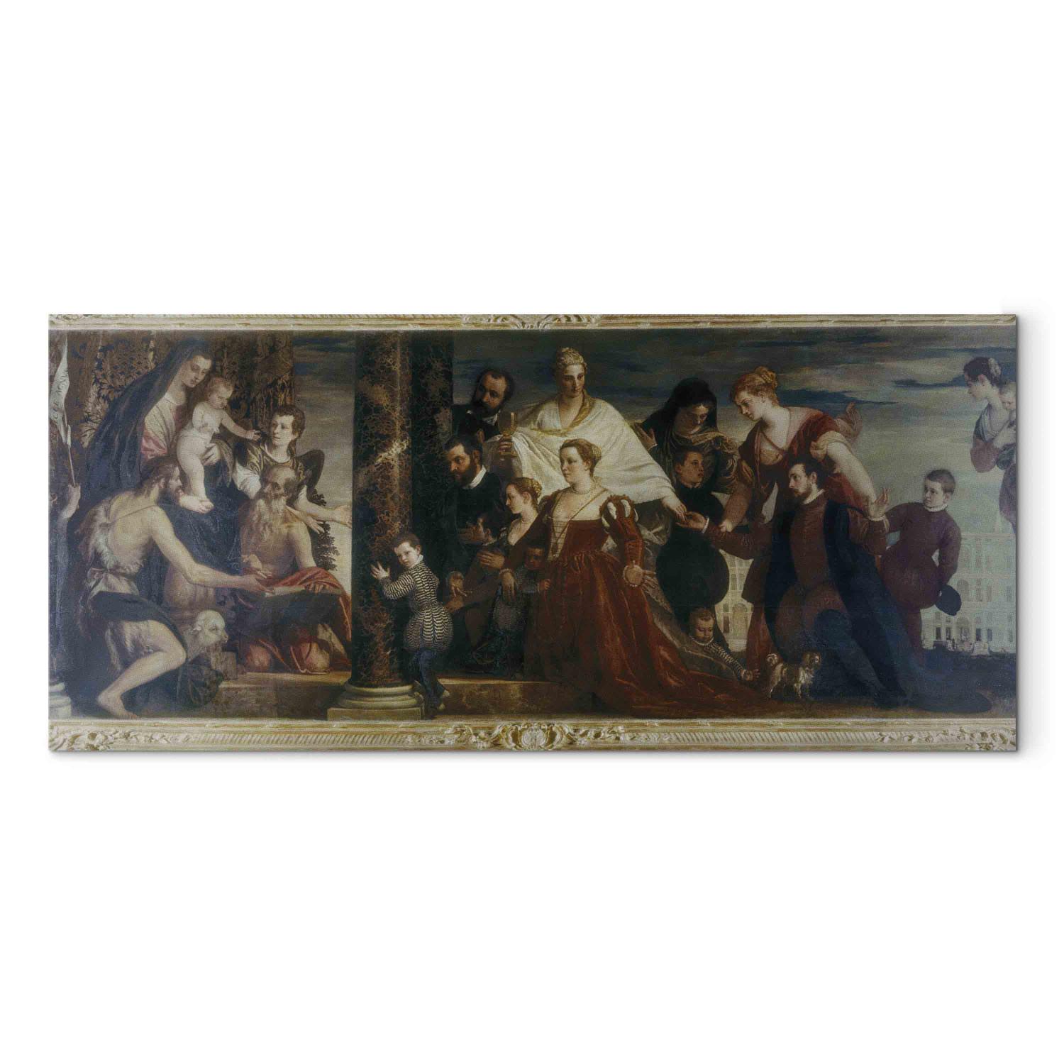 Reproducción de cuadro Die Madonna mit der Familie Cuccina