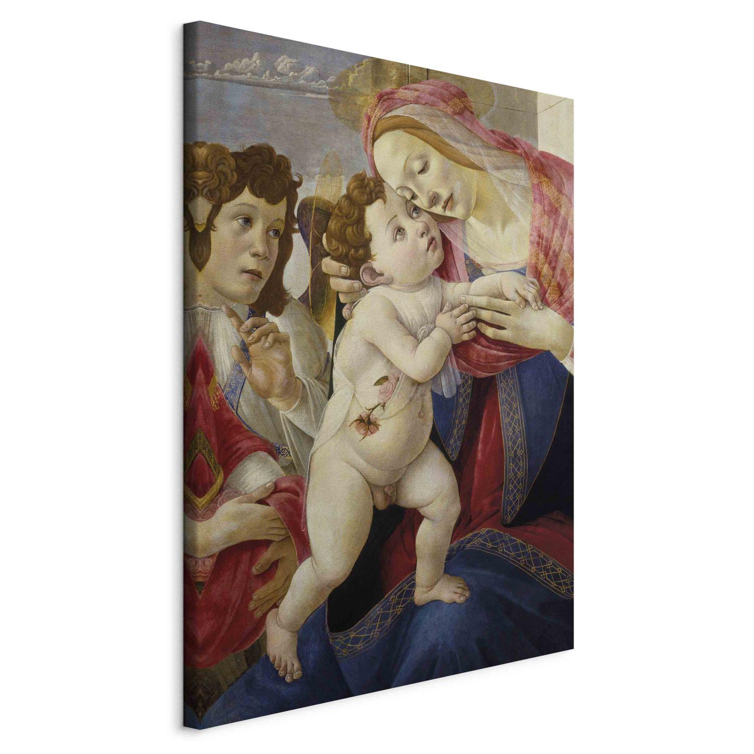 Reproducción Madonna and Child with angels