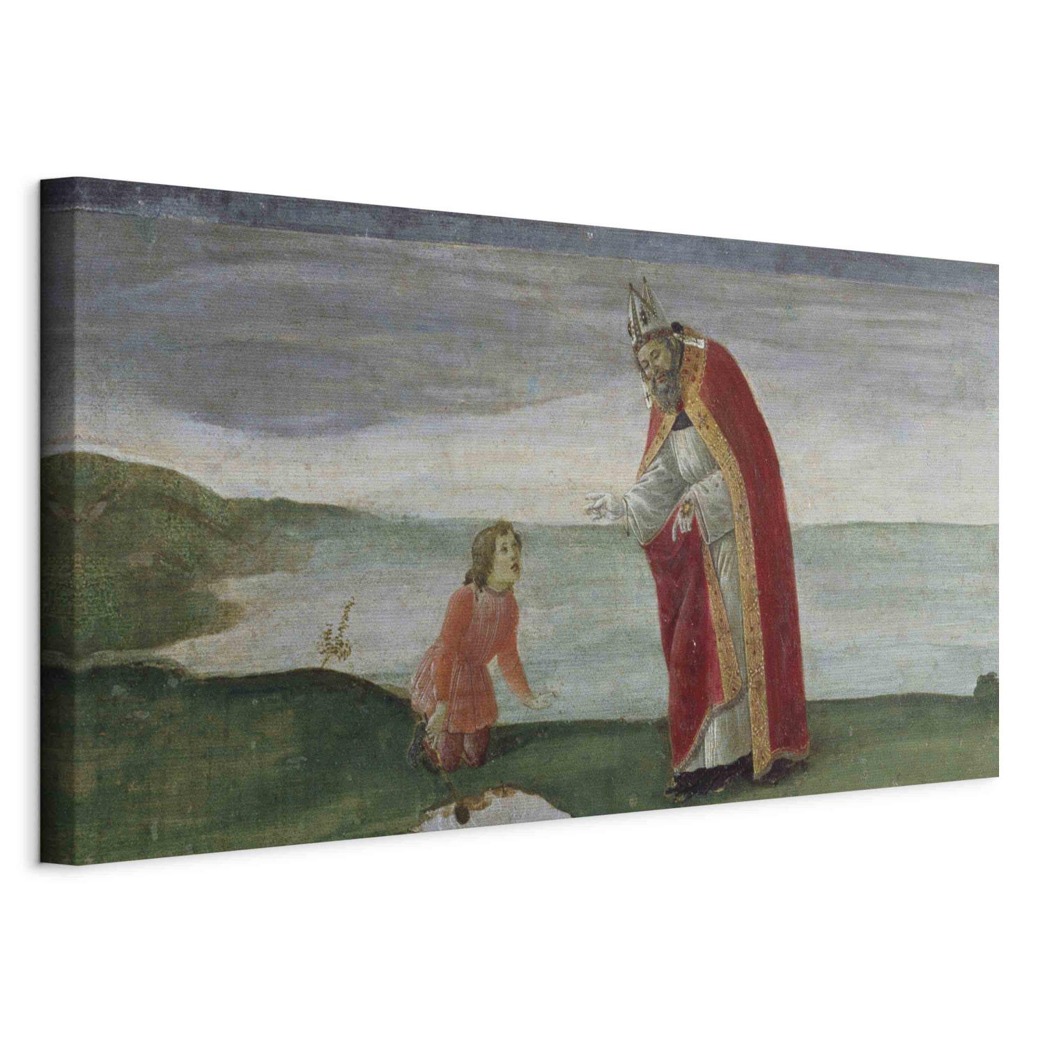 Reproducción Saint Augustinus and the boy on the beach