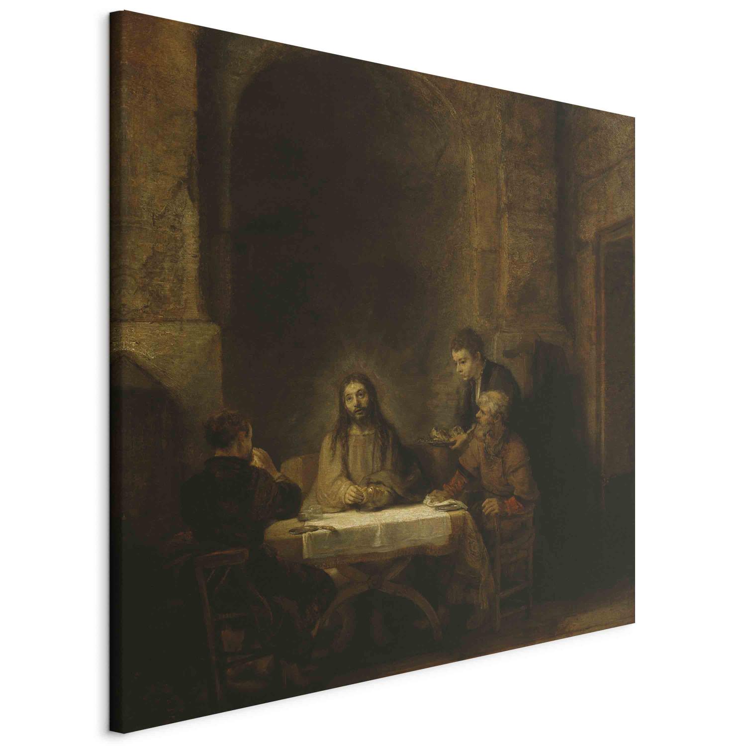Réplica de pintura Christ and the Disciples in Emmaus