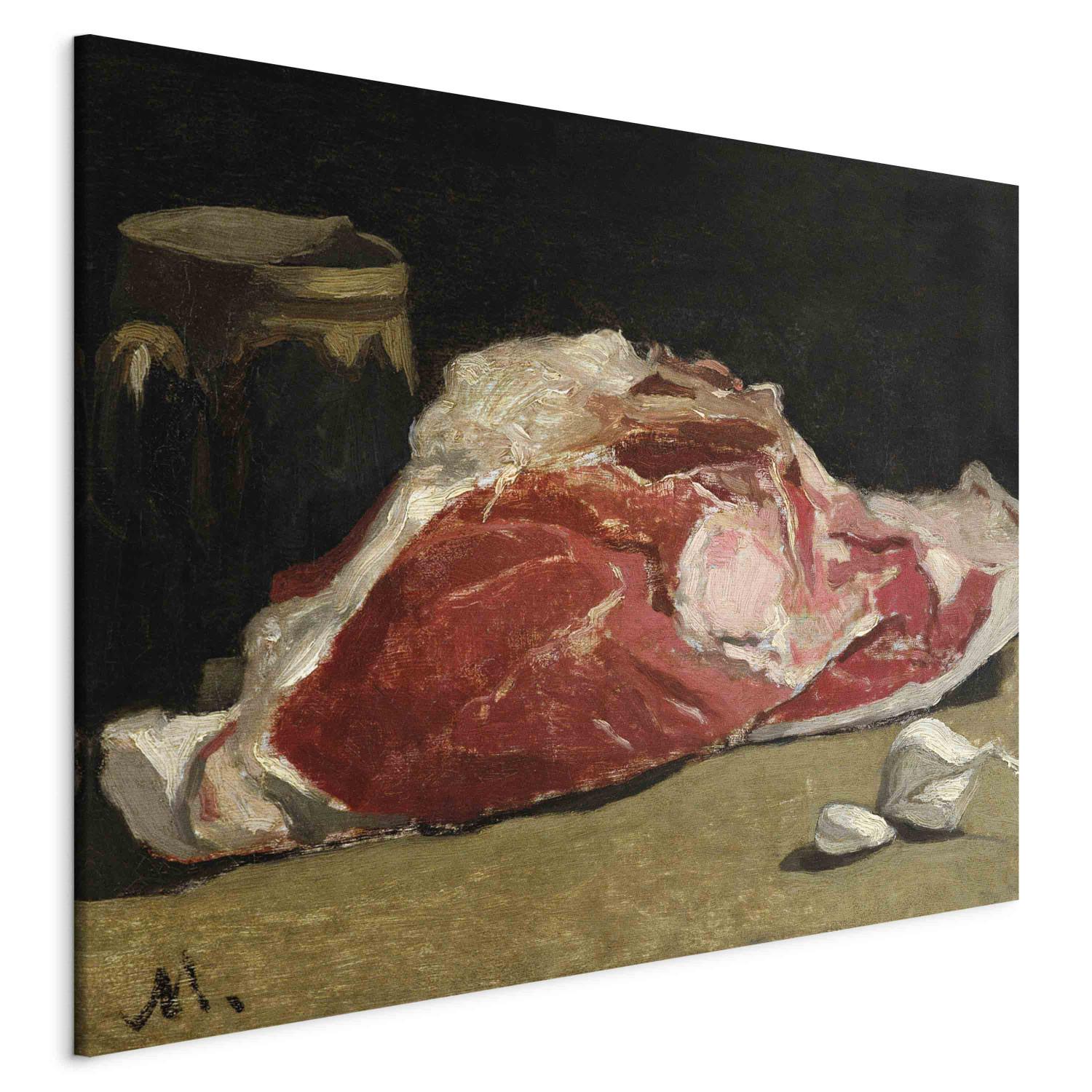 Reproducción de cuadro Still Life, the Joint of Meat