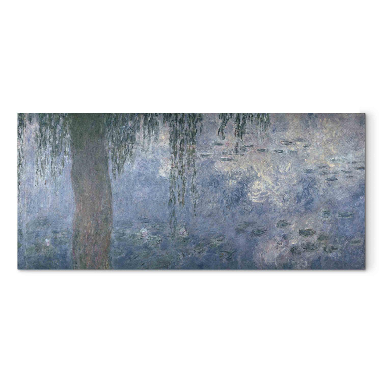 Cuadro famoso Waterlilies: Morning with Weeping Willows