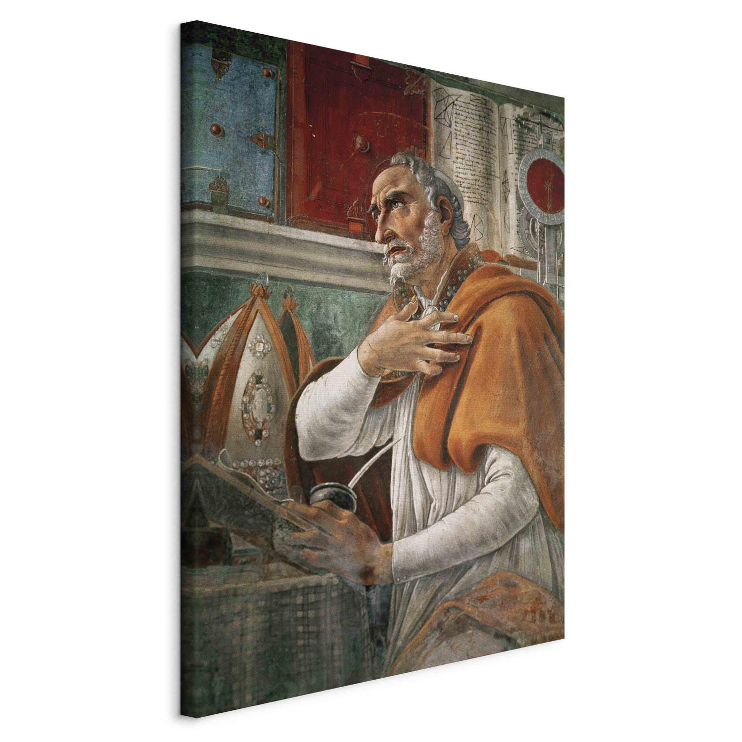 Reproducción St. Augustine in his Cell