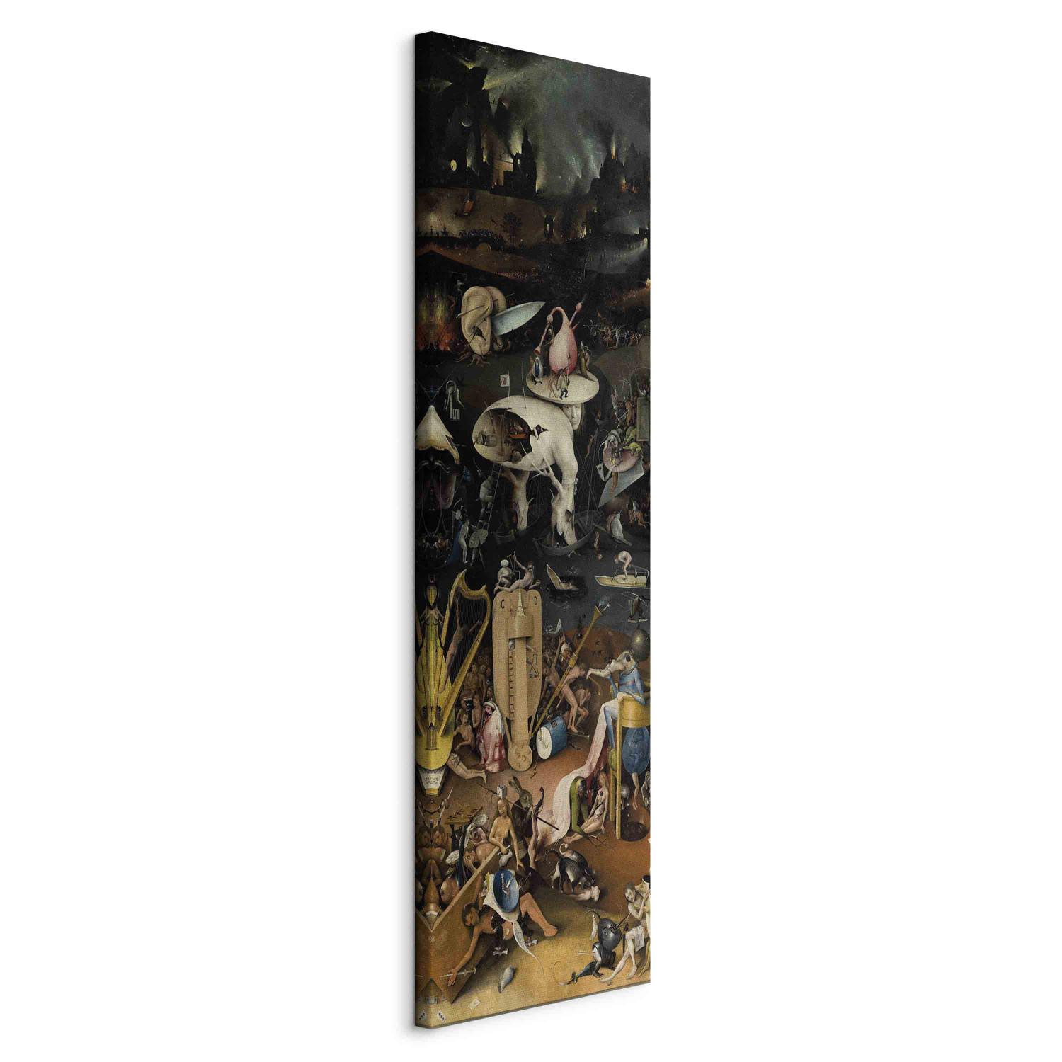 Cuadro famoso The Garden of Earthly Delights: Hell, right wing of triptych