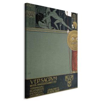 Reproducción de cuadro Cover of 'Ver Sacrum', the journal of the Viennese Secession, depicting Theseus and the Minotaur