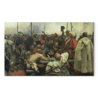 Reproducción The Zaporozhye Cossacks writing a letter to the Turkish Sultan