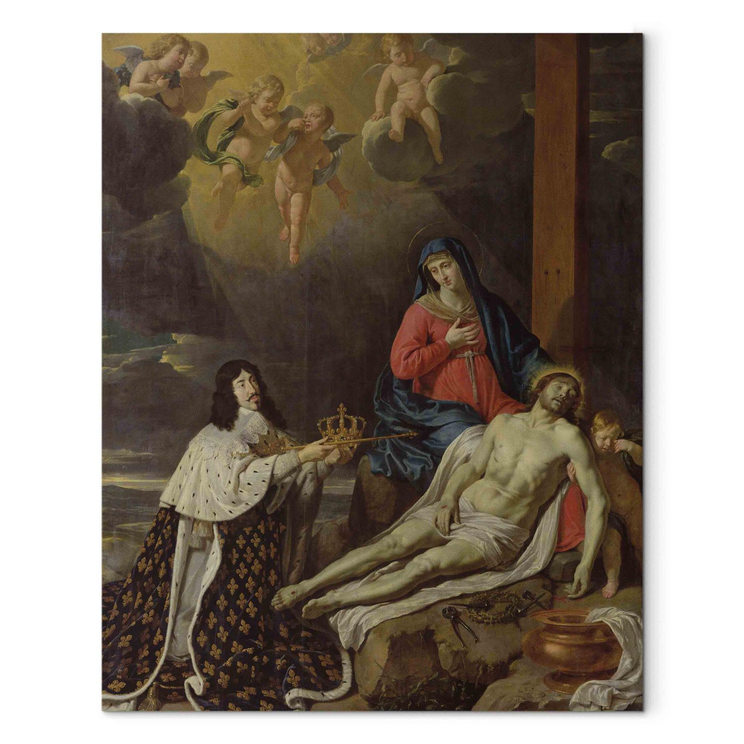 Réplica de pintura The Vow of Louis XIII