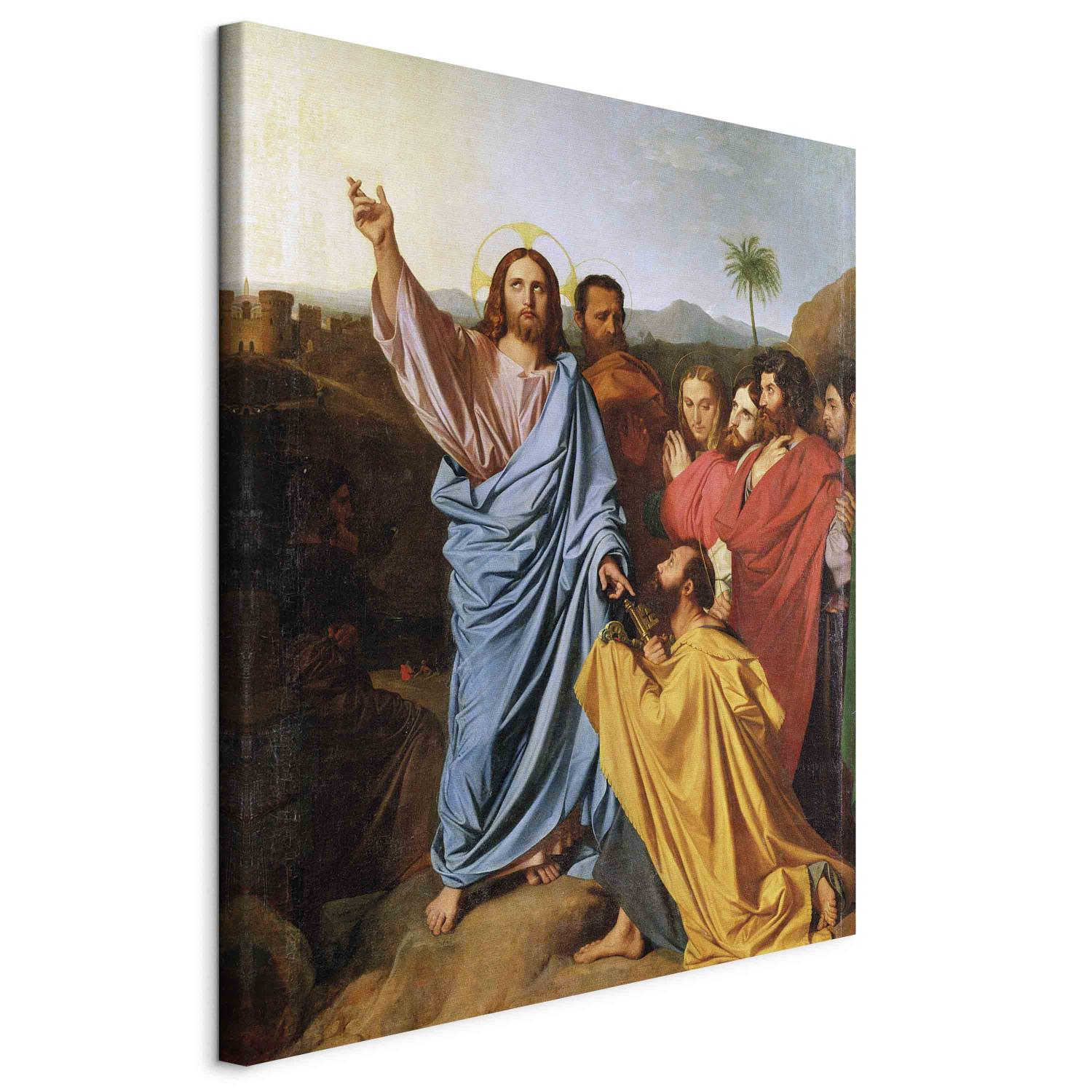 Reproducción de cuadro Jesus Returning the Keys to St. Peter