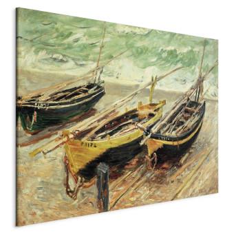 Reproducción de cuadro Trois bateaux de peche (Three fishing boats)
