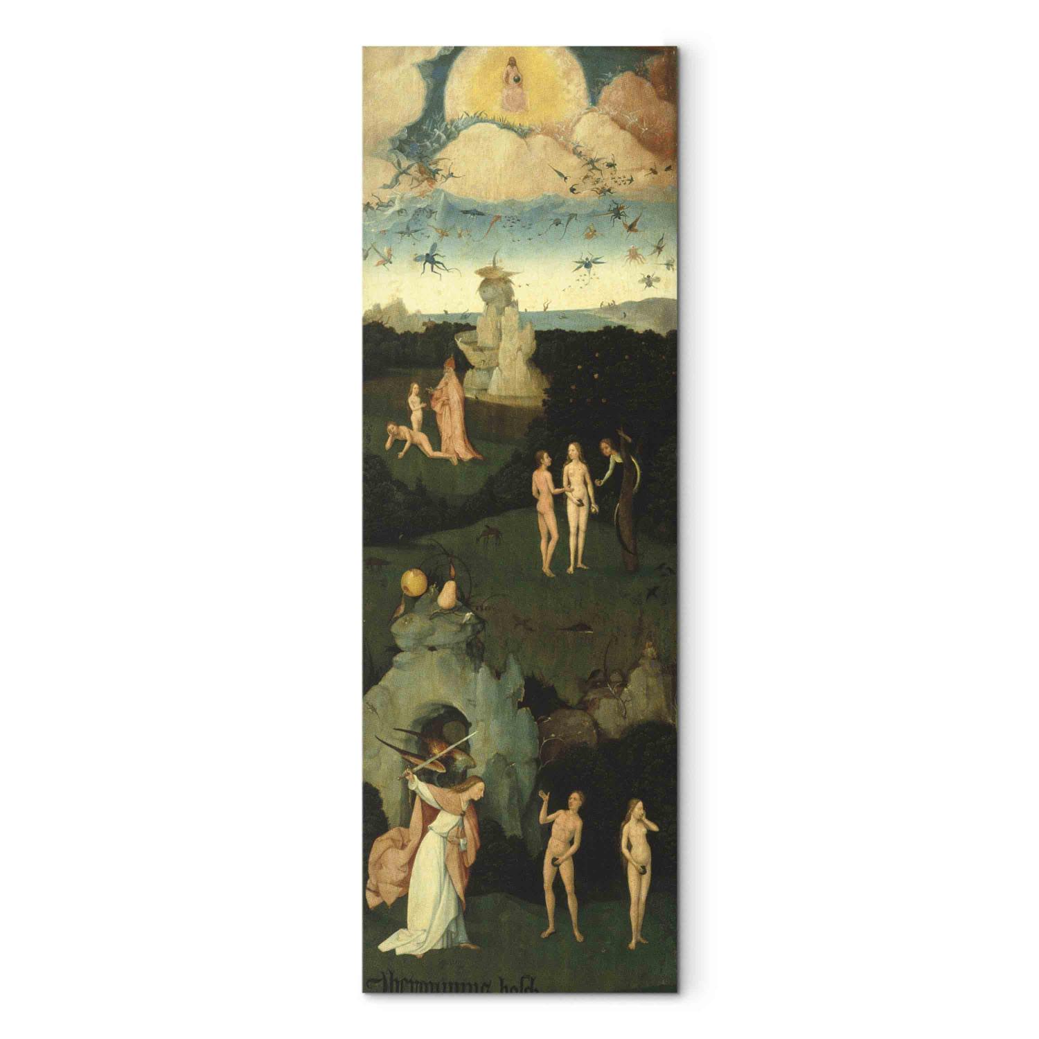 Réplica de pintura Fall of the Angels, Creation of Eve, the Fall, Expulsion from Paradise