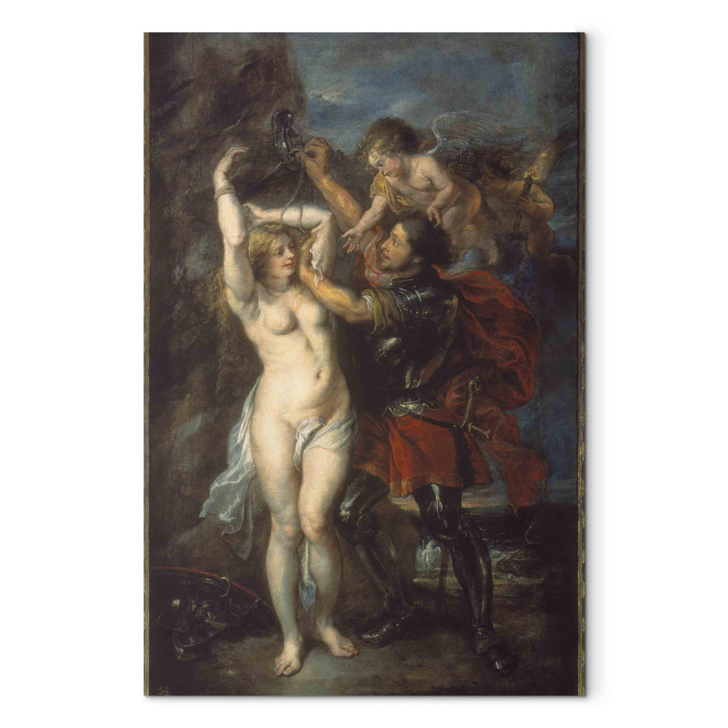 Cuadro famoso Perseus frees Andromeda
