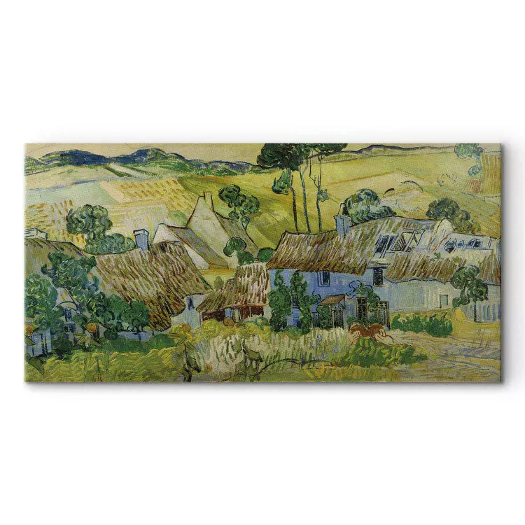 Réplica de pintura Farms near Auvers