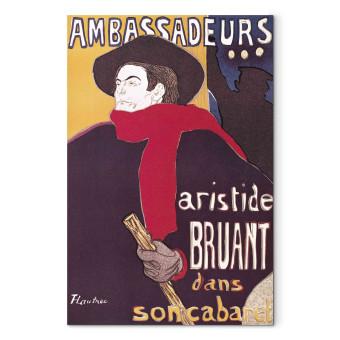 Cuadro famoso Poster advertising Aristide Bruant